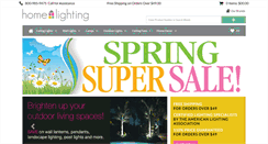 Desktop Screenshot of homelighting.com